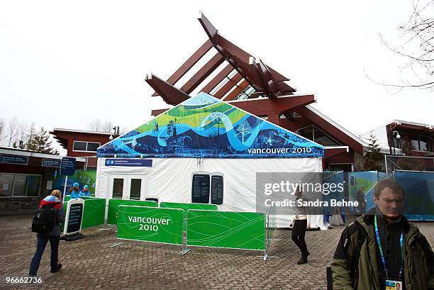 General of the Whistler Media Centre during the Vancouver 2010 Winter Olympics on February 13, 2010 in Whistler, Canada.