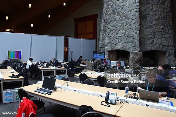 General of the Whistler Media Centre during the Vancouver 2010 Winter Olympics on February 13, 2010 in Whistler, Canada.