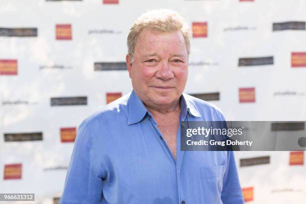 William Shatner attends the William Shatner's Priceline.com Hollywood Charity Horse Show Hosted By Wells Fargo at Los Angeles Equestrian Center on...