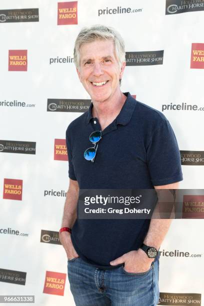 Tom Bergeron attends the William Shatner's Priceline.com Hollywood Charity Horse Show Hosted By Wells Fargo at Los Angeles Equestrian Center on June...