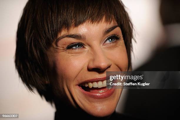 Actress Christiane Paul attends the Medienboard Reception 2010 during day four of the 60th Berlin International Film Festival on February 13, 2010 in...