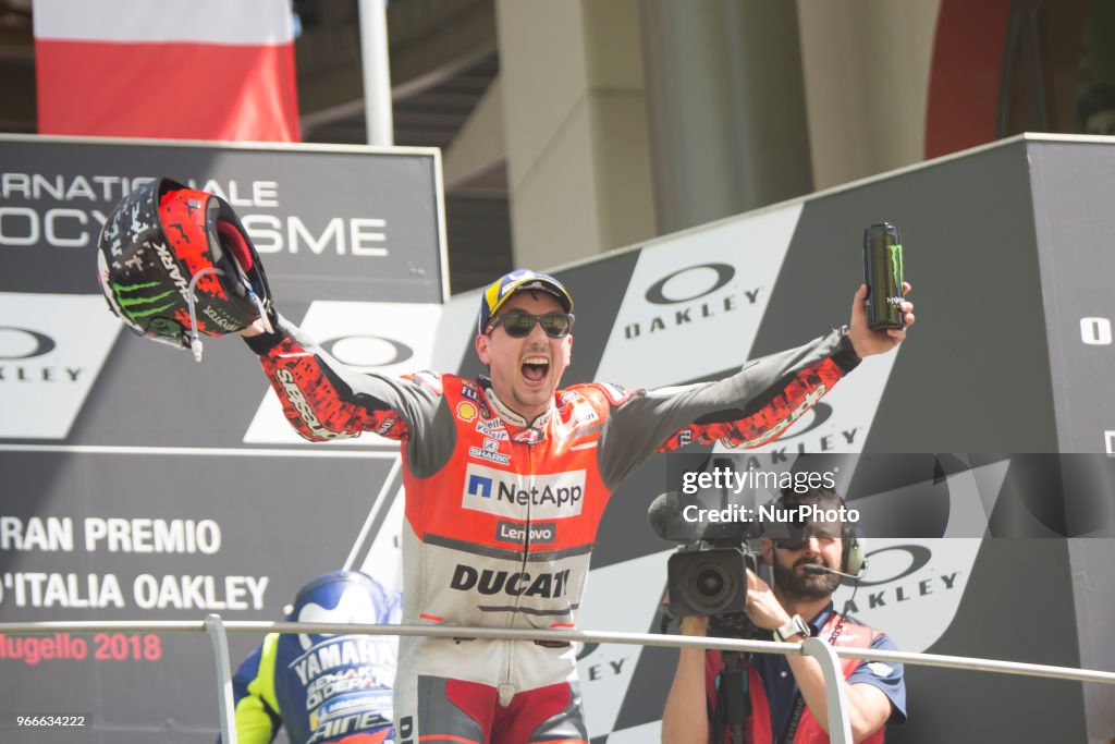 MotoGp Of Italy - Podium winners