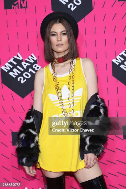 Natalia Subtil attends the MTV MIAW Awards 2018 at Arena Ciudad de Mexico on June 2, 2018 in Mexico City, Mexico