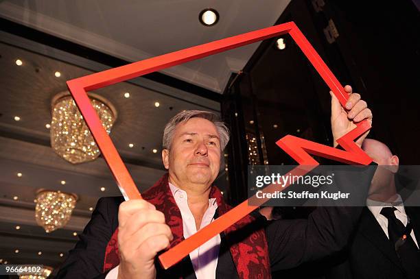 Klaus Wowereit attends the Medienboard Reception 2010 during day four of the 60th Berlin International Film Festival on February 13, 2010 in Berlin,...