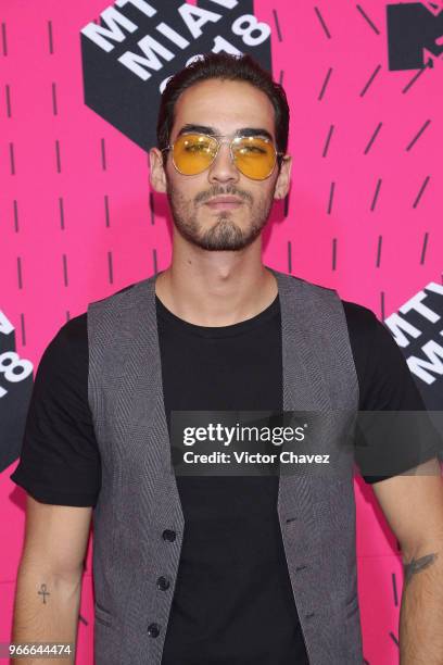 Michel Duval attends the MTV MIAW Awards 2018 at Arena Ciudad de Mexico on June 2, 2018 in Mexico City, Mexico