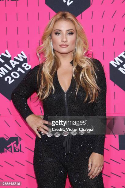 Montana Tucker attends the MTV MIAW Awards 2018 at Arena Ciudad de Mexico on June 2, 2018 in Mexico City, Mexico