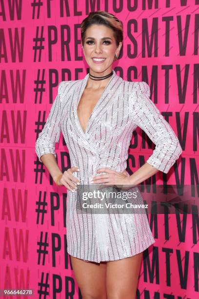 Regina Murguia attends the MTV MIAW Awards 2018 at Arena Ciudad de Mexico on June 2, 2018 in Mexico City, Mexico