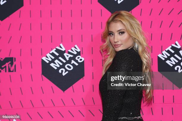 Montana Tucker attends the MTV MIAW Awards 2018 at Arena Ciudad de Mexico on June 2, 2018 in Mexico City, Mexico