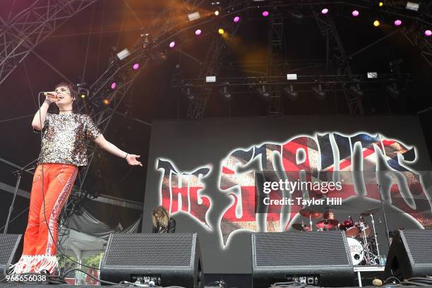 The Struts perform onstage during Day 3 of the 2018 Governors Ball Music Festival at Randall's Island on June 3, 2018 in New York City.