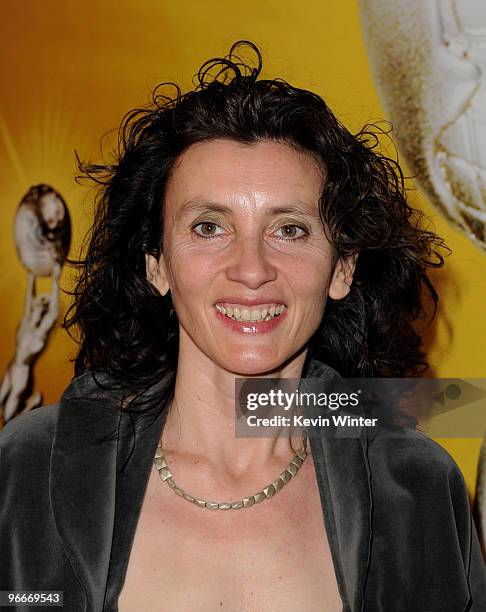 Composer Helene Muddiman arrives at the 41st Annual NAACP Image Awards Nominee Luncheon at the Beverly Hills Hotel on February 13, 2010 in Beverly...