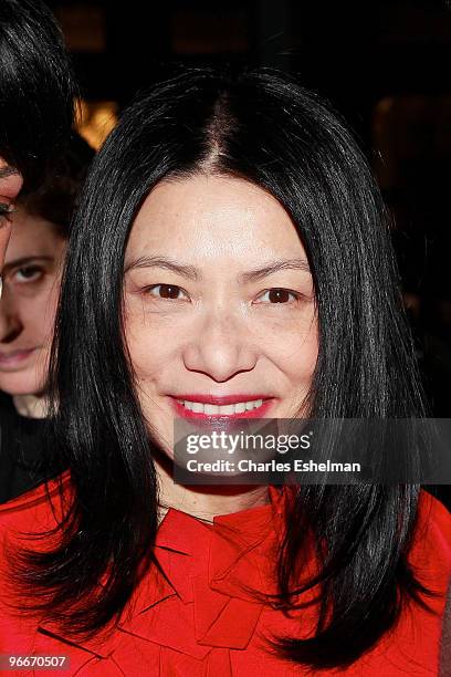 Designer Vivienne Tam attends the Vivienne Tam Fall 2010 presentation during Mercedes-Benz Fashion Week on February 13, 2010 in New York City.