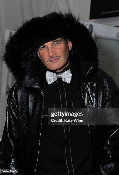 Phillip Bloch attends Mercedes-Benz Fashion Week at Bryant Park on February 13, 2010 in New York City.