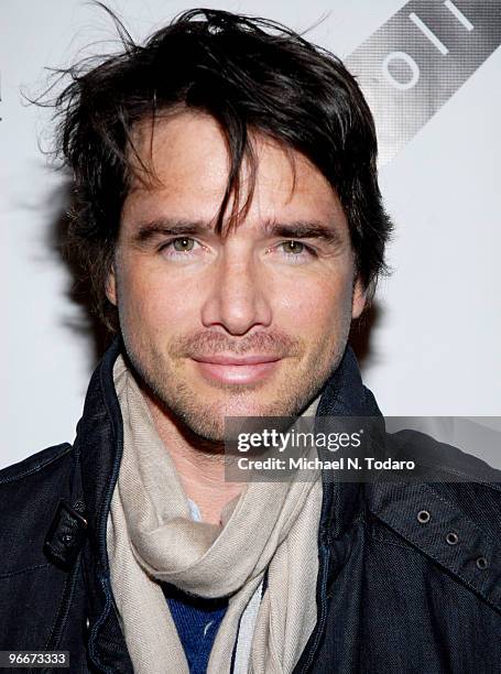 Matthew Settle attends the Alice + Olivia Fall 2010 presentation during Mercedes-Benz Fashion Week on February 13, 2010 in New York City.