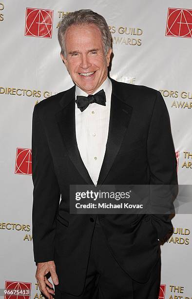 Actor Warren Beatty attends the 14th Annual Art Directors Guild Awards at The Beverly Hilton Hotel on February 13, 2010 in Beverly Hills, California.