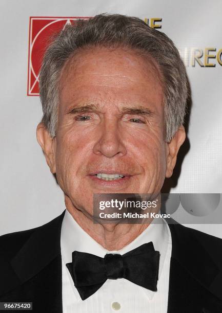 Actor Warren Beatty attends the 14th Annual Art Directors Guild Awards at The Beverly Hilton Hotel on February 13, 2010 in Beverly Hills, California.