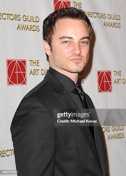 Actor Kerr Smith arrives at the 14th Annual Art Directors Guild Awards at The Beverly Hilton Hotel on February 13, 2010 in Beverly Hills, California.