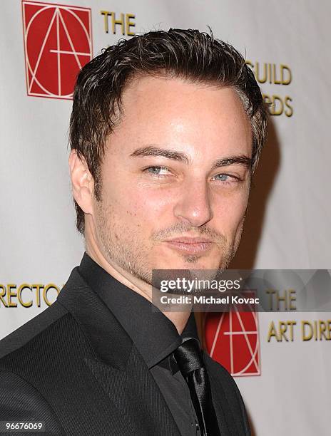 Actor Kerr Smith arrives at the 14th Annual Art Directors Guild Awards at The Beverly Hilton Hotel on February 13, 2010 in Beverly Hills, California.