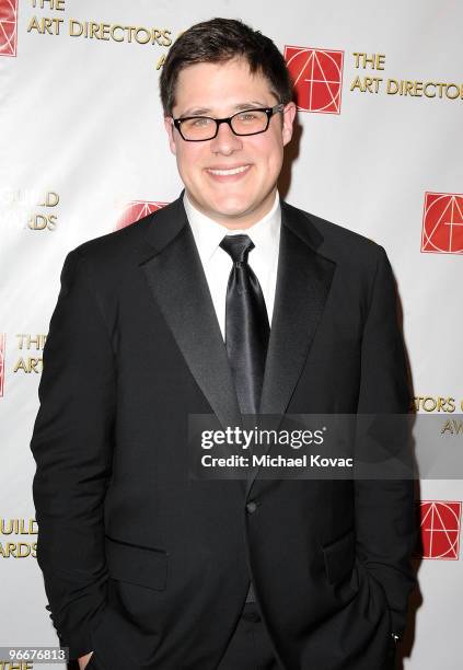 Actor Rich Sommer arrives at the 14th Annual Art Directors Guild Awards at The Beverly Hilton Hotel on February 13, 2010 in Beverly Hills, California.