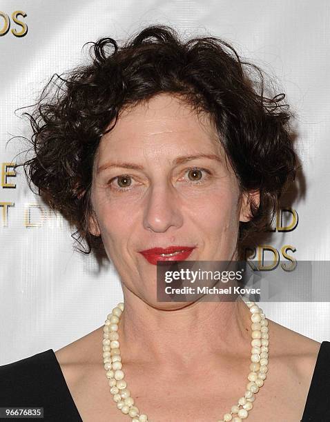 Production Designer Naomi Shohan attends the 14th Annual Art Directors Guild Awards at The Beverly Hilton Hotel on February 13, 2010 in Beverly...