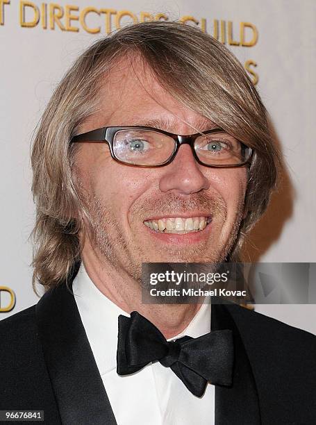 Art Director Gregory Van Horn arrives at the 14th Annual Art Directors Guild Awards at The Beverly Hilton Hotel on February 13, 2010 in Beverly...