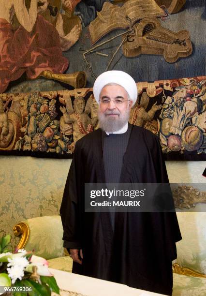 Le pape François a reçu le 26 janvier 2016 le président iranien Hassan Rohani en audience au Vatican. Le pape a appelé la République islamique à...