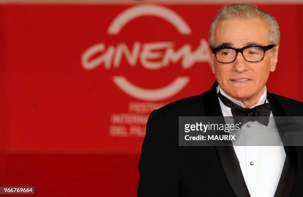 Martin Scorsese arrives at the 'La Dolce Vita' world restoration premiere at the 5th Rome Film Festival in Rome, Italy on October 30, 2010. PHOTO BY...