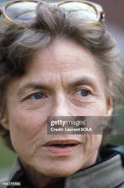 Ingrid Bergman à Londres le 24 avril 1982, Royaume-Uni.