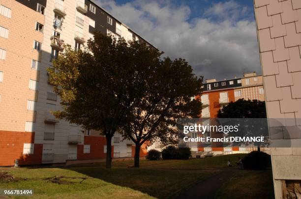 Les 'resistants' de la Coudraie. Ils ne sont plus que 125 familles sur les 608 a l'origine. Depuis fevrier 2004, c'est une veritable epuration...