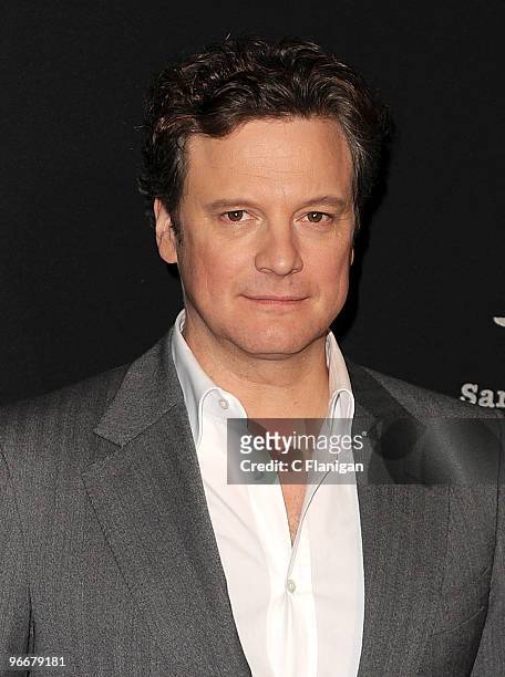 Actor Colin Firth attends the Outstanding Performance of the Year Ceremony during the 2010 Santa Barbara International Film Festval at the Arlington...