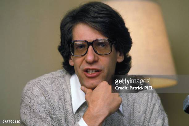 Portrait du réalisateur David Cronenberg le 20 novembre 1986 en Allemagne.