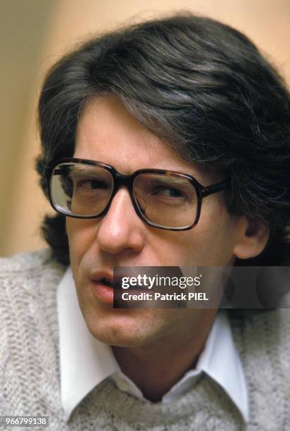 Portrait du réalisateur David Cronenberg le 20 novembre 1986 en Allemagne.