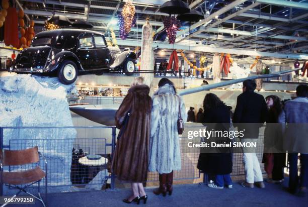 Exposition de Salvador Dali à Beaubourg le 18 décembre 1979 à Paris, France.