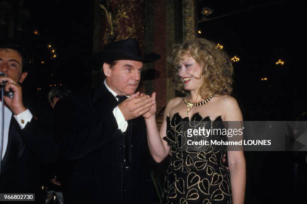 Katia Tchenko lors de la soirée 'Les Amours de Casanova' le 24 avril 1985 à Paris, France.