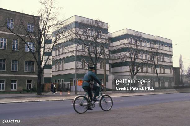 Ambassade de Libye à Berlin-Est le 15 avril 1986, Allemagne.