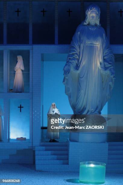 Csilla Boross in Suor Angelica, second part of Il Trittico, the triptych by Giacomo Puccini, is one-act opera, sung in Italian, presented at the...