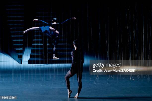 Dorothée Delabie du Ballet de l'Opéra de Lyon, dans « One of a Kind », un ballet en trois actes du danseur et chorégraphe Jirí Kylián, à l'Opéra de...