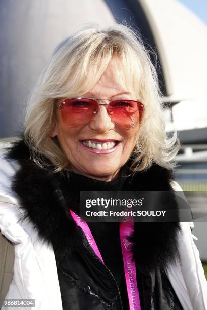 Evelyne Leclercq attends the 25th Futuroscope's Birthday in Poitiers, France on December 17, 2011.