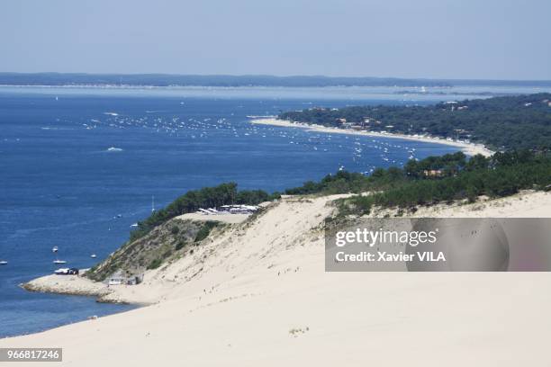 Dune du Pilat le 31 Juillet, 2012 dans le Bassin d Arcachon, Gironde, Aquitaine, France.