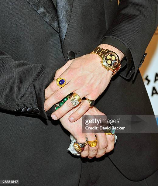 Television personality Spencer Pratt arrives to host an evening at the Pure Nightclub at Caesars Palace early February 14, 2010 in Las Vegas, Nevada.