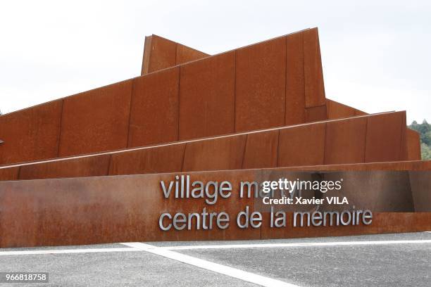 Le musee le 16 septembre 2011, Oradour-sur-Glane, Haute-Vienne, Limousin. Le nom d'Oradour-sur-Glane reste attache au massacre de sa population par...