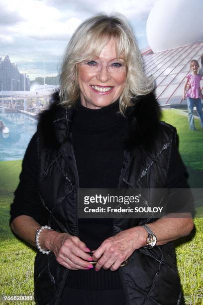 Evelyne Leclercq attends the 25th Futuroscope's Birthday in Poitiers, France on December 17, 2011.