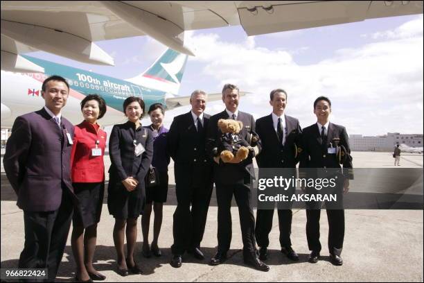 The well named Airbus A330-300 and the 100 th aircraft to join one of the largest Airbus fleets in the Asia-Pacific region. At a ceremony at the...