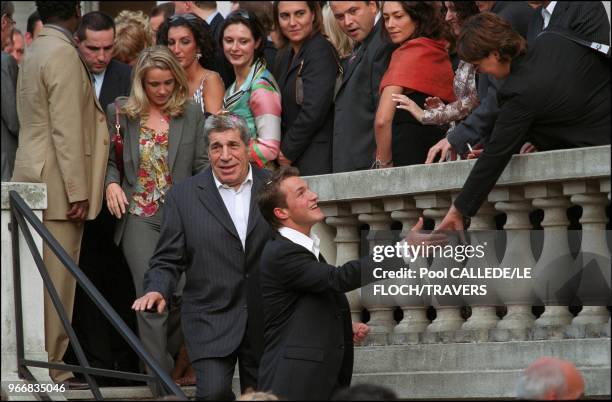 Jean-Pierre Castaldi with his son Benjamin.