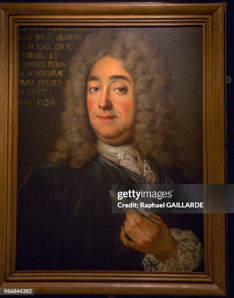Georges Mareschal, premier chirurgien du Roi 1658-1736, Ecole Française XVIII siècle, exposition 'Le Roi est Mort' le 26 octobre 2015 au Château de...