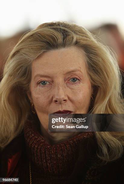 Lady Weidenfeld attends the Berlinale Keynotes With Sir Norman Foster during day four of the 60th Berlin International Film Festival at the Neue...