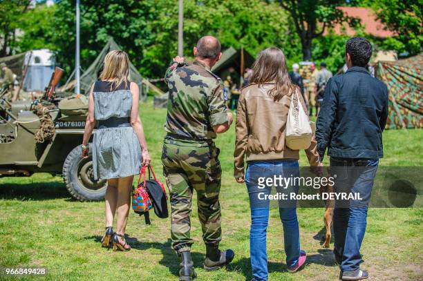 La caserne de La Valbonne a invité les habitants des environs à rencontrer les militaires et leurs familles, lors d'une journée porte ouverte le 17...