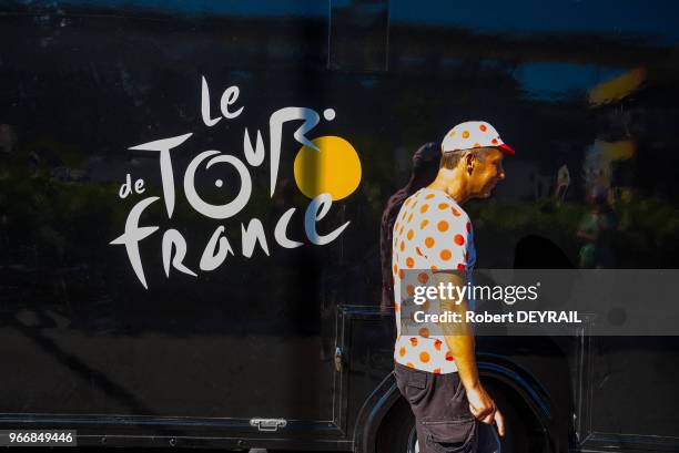 Arrivée, onzième étape du Tour de France cycliste, le 13 Juillet 2016, Montpellier, France.