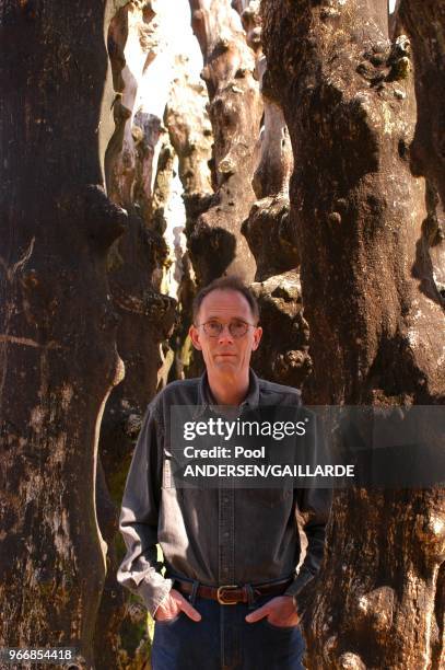 William Gibson, American author, at "Etonnants Voyageurs" litterature festival.