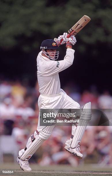 Wade Seccombe of Australia in action during the Tour Match against the MCC played at Arundel Castle, in Sussex, England. \ Mandatory Credit: Ben...