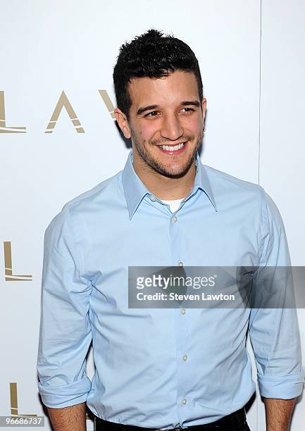 Television personality Mark Ballas arrives for "Queen Of Hearts" ball at Lavo Restaurant & Nightclub at The Palazzo on February 13, 2010 in Las...